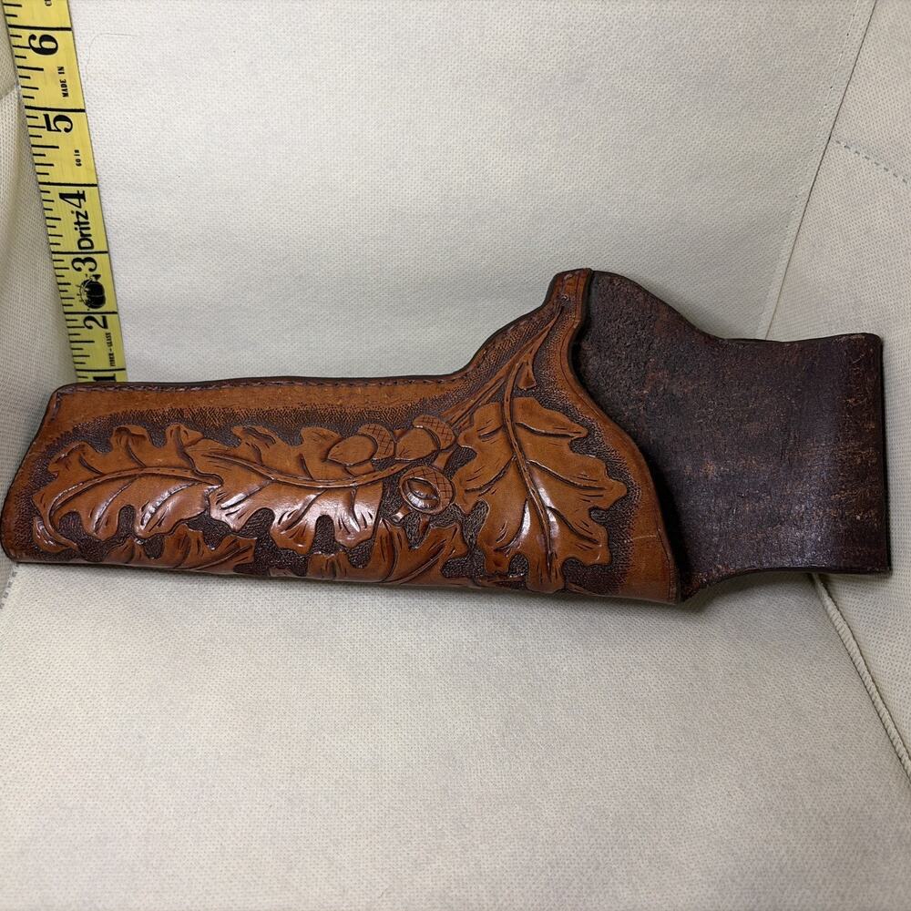 Hand Crafted Brown Leather Holster / Unbranded